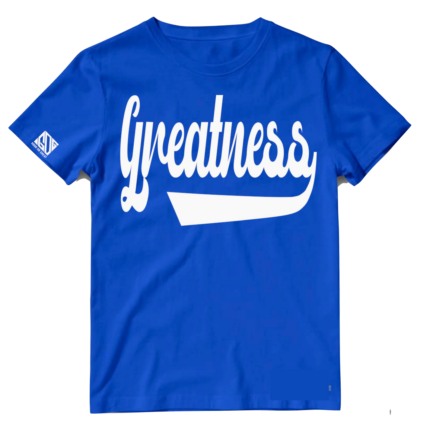 Greatness "Glow In The Dark" Tee (Blue&White)