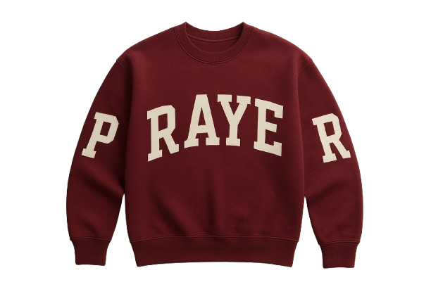 Prayer Varsity Crewneck