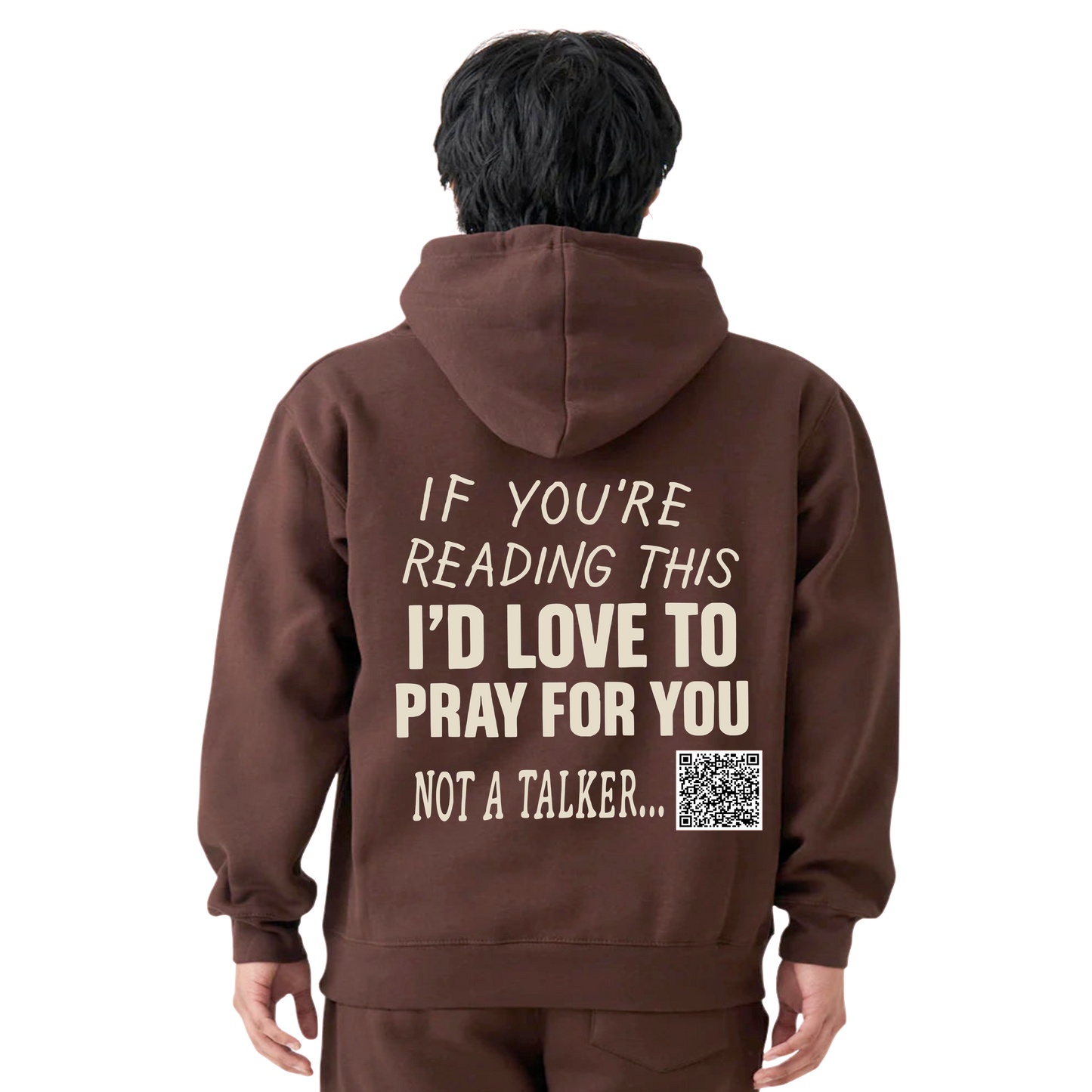"Mocha" Prayer Changes Things Hoodie