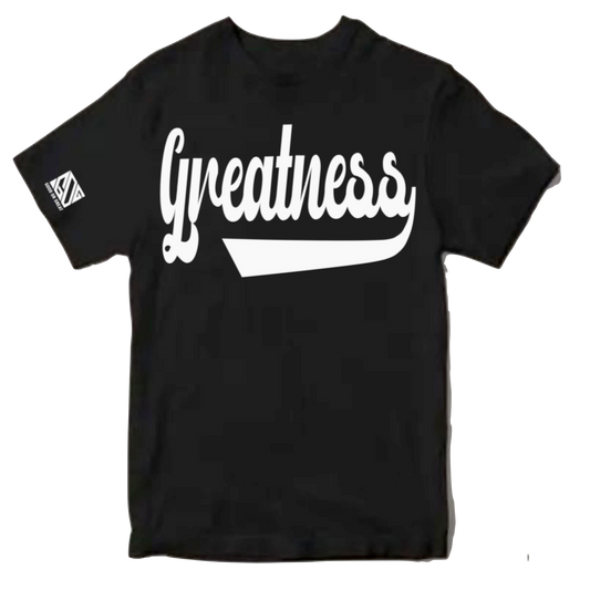 Greatness "Glow In The Dark" Tee (B&W)