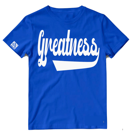Greatness "Glow In The Dark" Tee (Blue&White)
