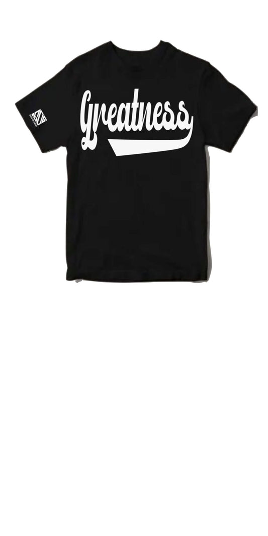 Greatness Glow in The Dark Tee (Blk & White)