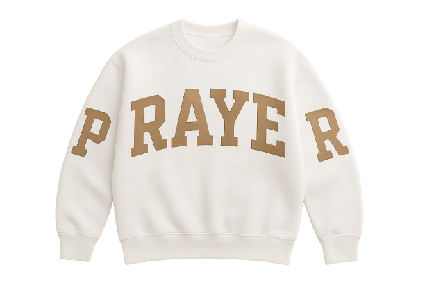 Prayer Varsity Crewneck