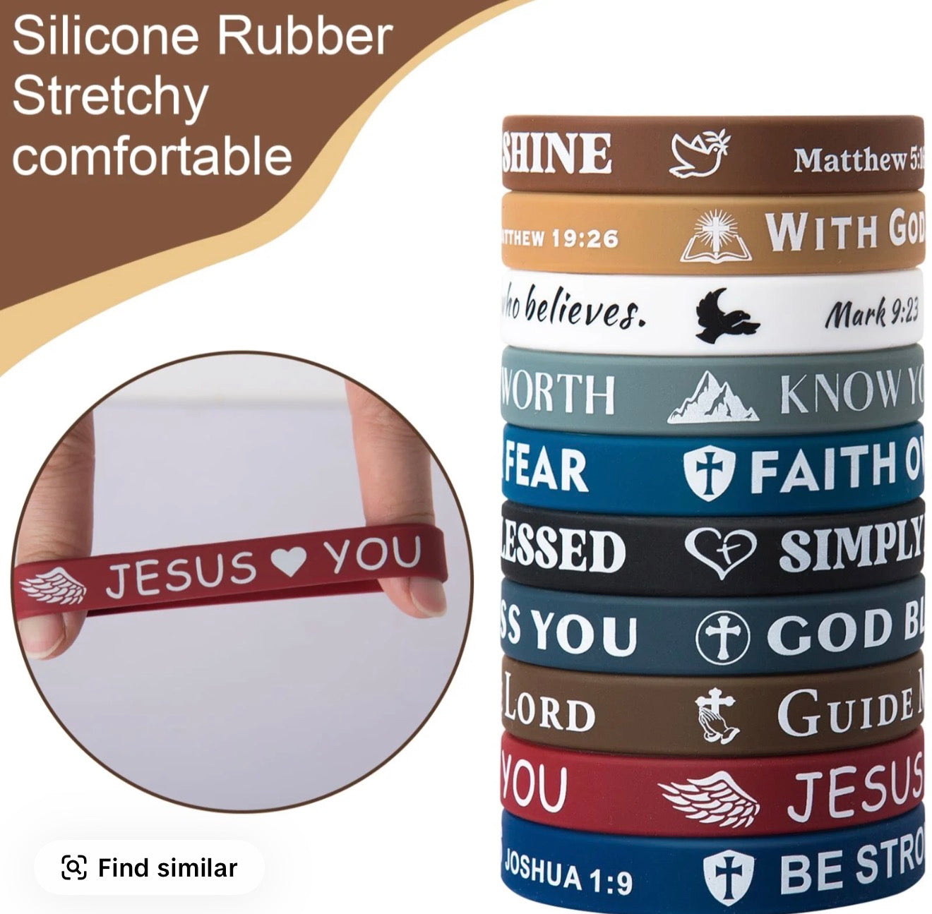 Kingdom Bands  (Bible Verse Bracelets)