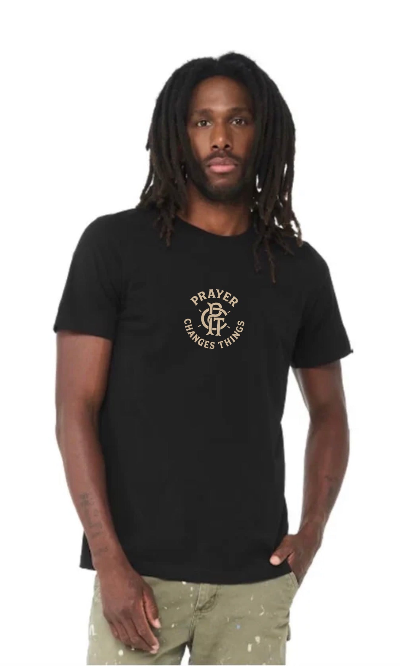 Black Prayer Changes Things Tee