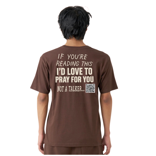 "Mocha" Prayer Changes Things Tee